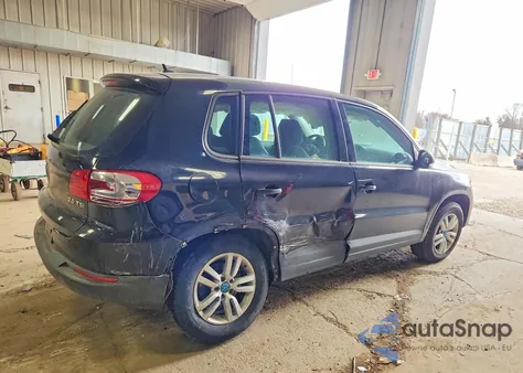 2013 Volkswagen Tiguan from USA, damaged, VIN WVGAV7AX9DW548801